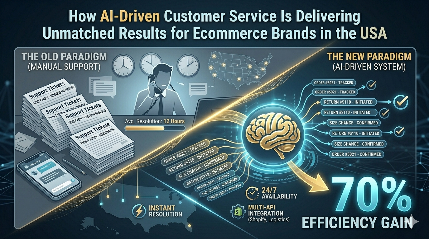 How AI‑Driven Customer Service Is Delivering Unmatched Results for Ecommerce Brands in the USA